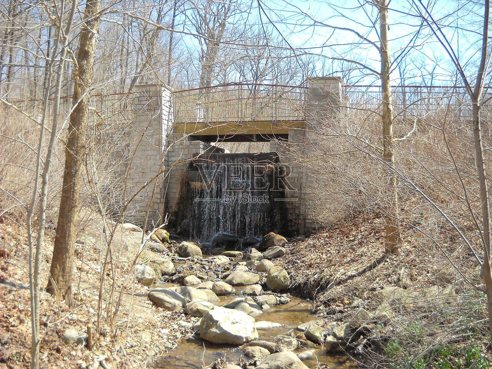 瀑布照片摄影图片