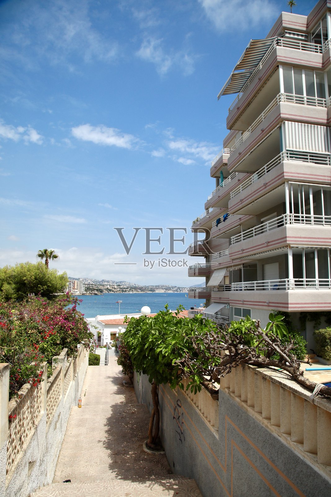 卡尔普，阿利坎特 - 西班牙照片摄影图片