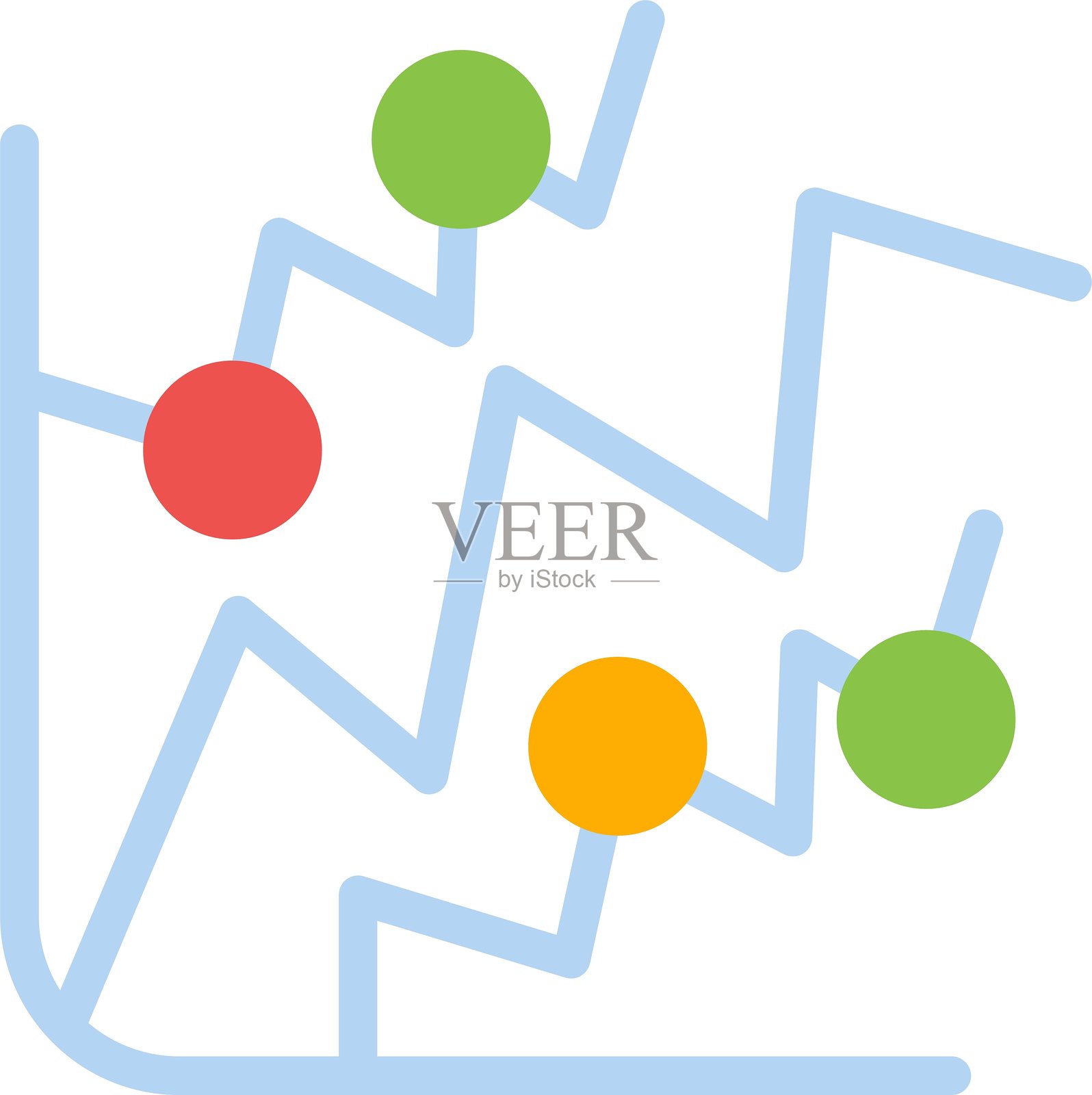 频率扁平图标设计插画图片素材