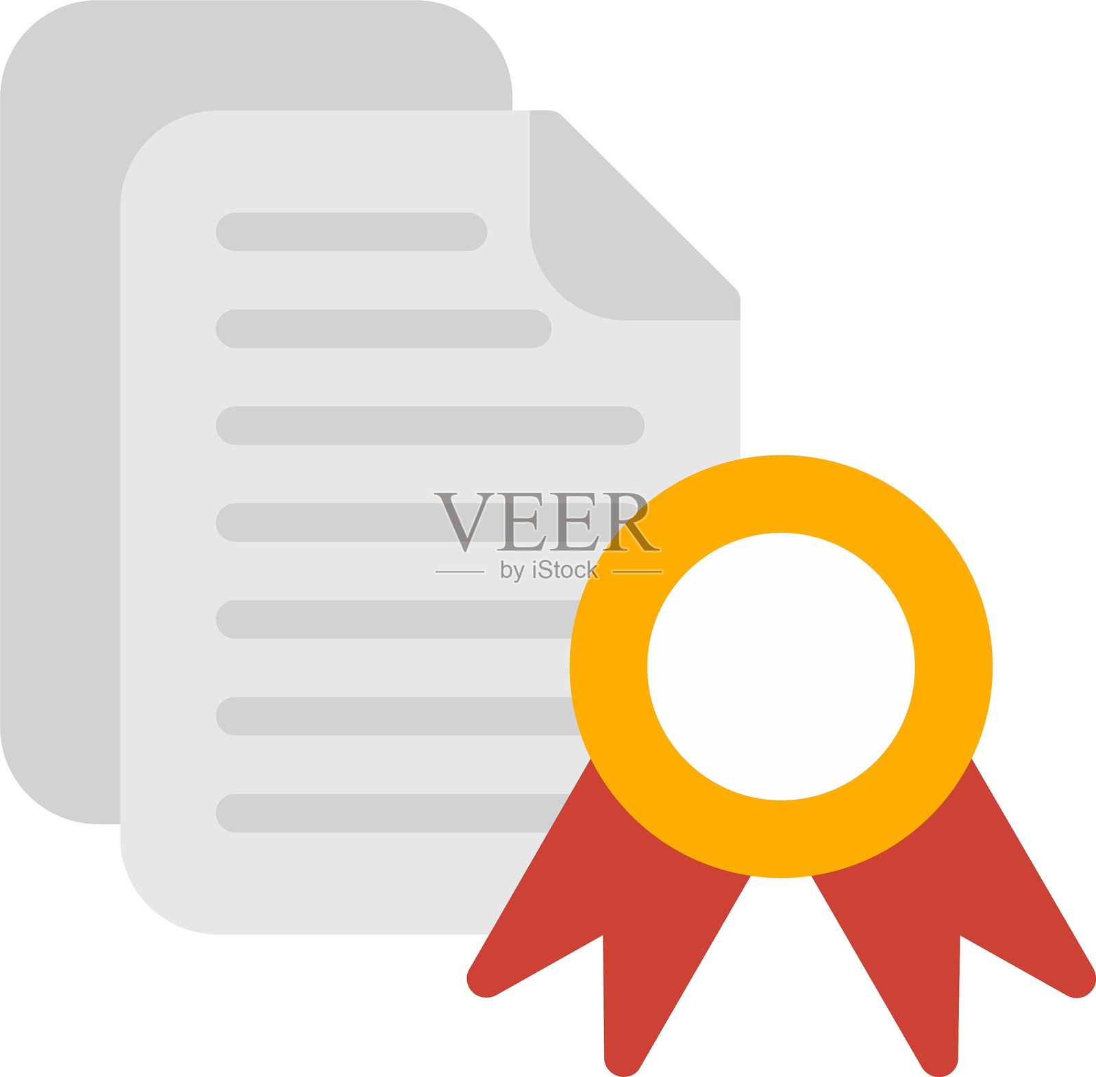 教育软件扁平图标设计插画图片素材