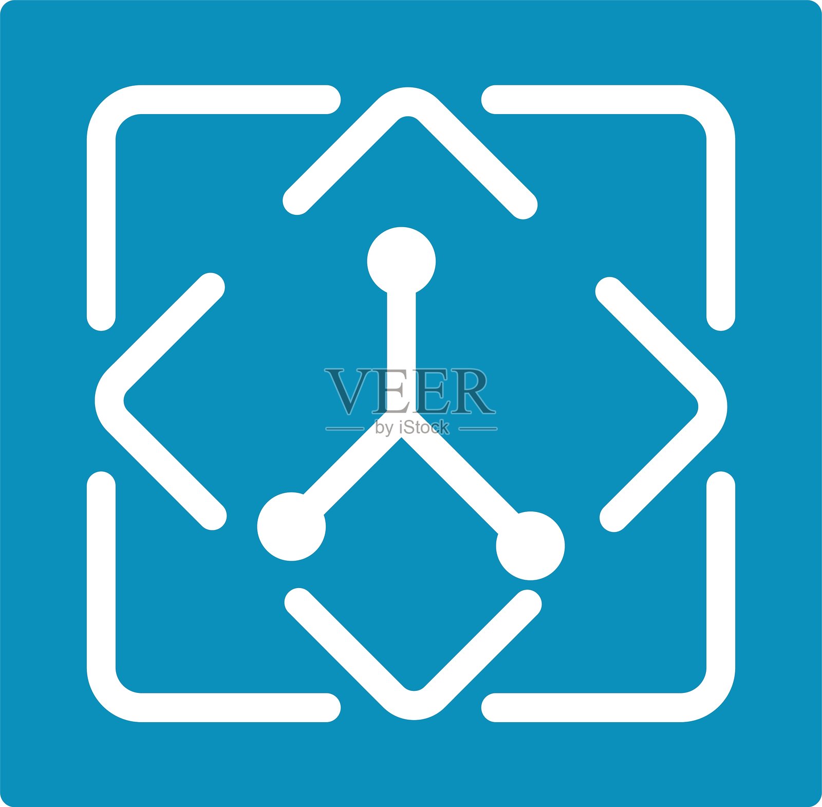 坐标平面图标设计插画图片素材