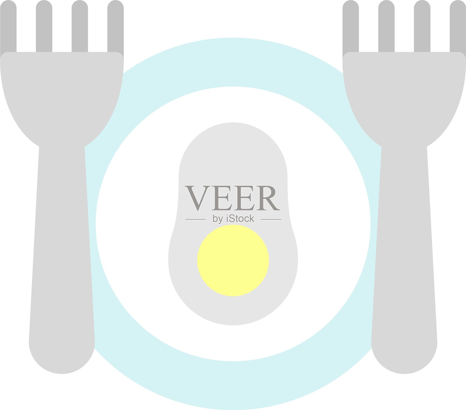 生酮饮食扁平图标设计插画图片素材