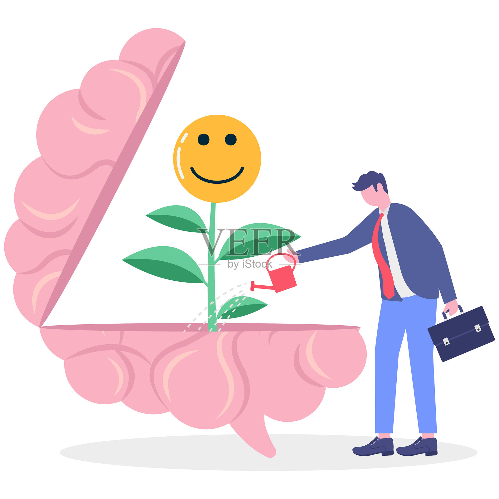 商业概念，社会设计插画图片素材