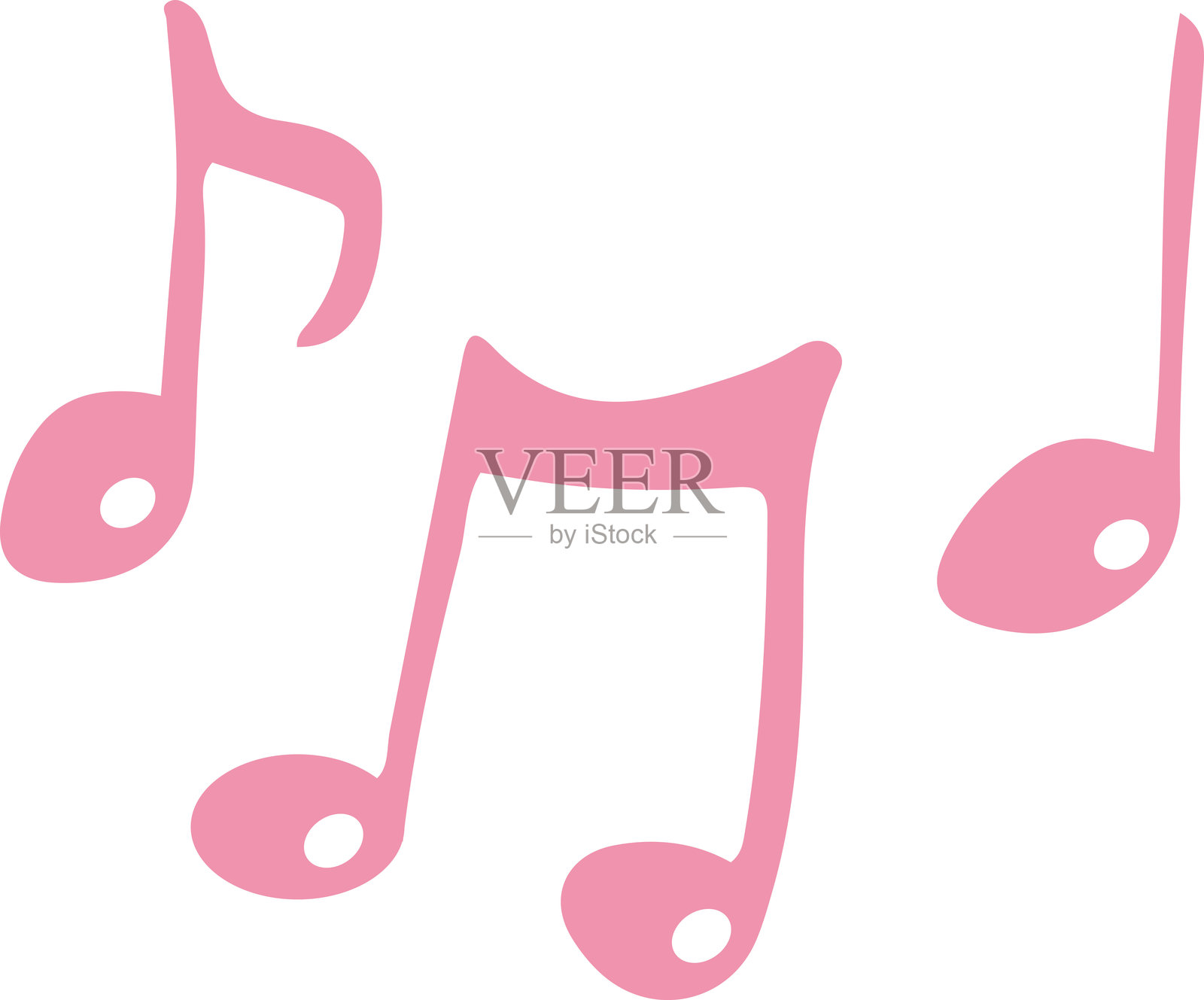 音乐音符图标插画图片素材