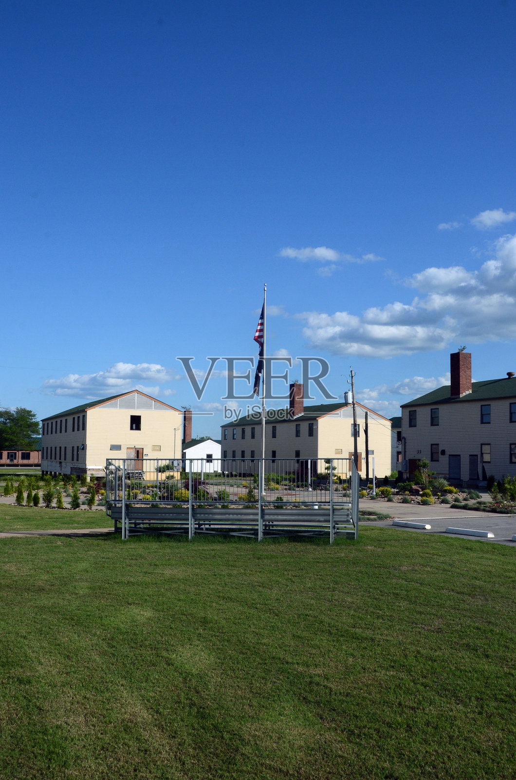 查菲堡理发店是埃尔维斯·普雷斯利接受标志性军人平头的地方。照片摄影图片