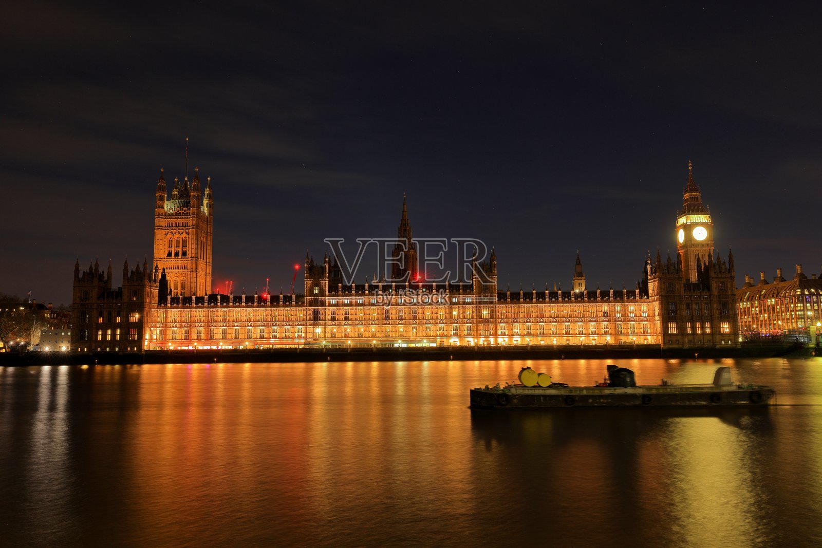 大本钟塔和威斯敏斯特宫，国会大厦照片摄影图片