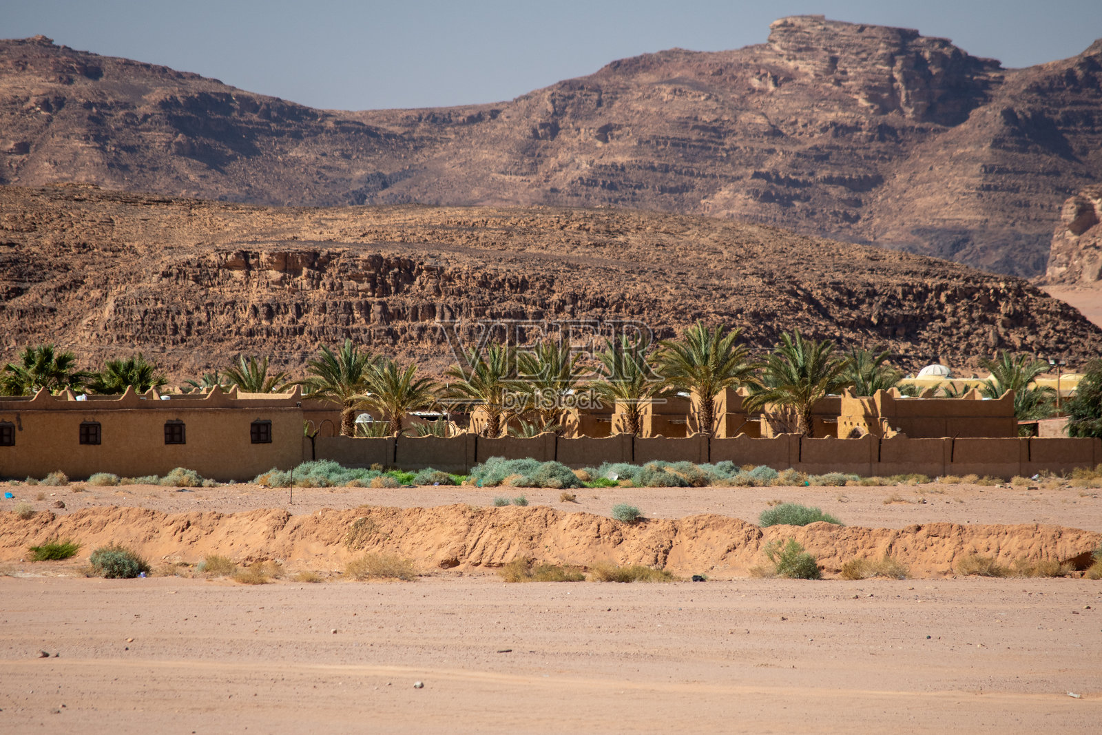 约旦瓦迪拉姆的岩石照片摄影图片