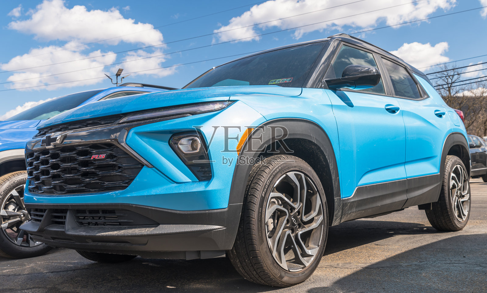 宾夕法尼亚州一家经销商出售的新款SUV照片摄影图片