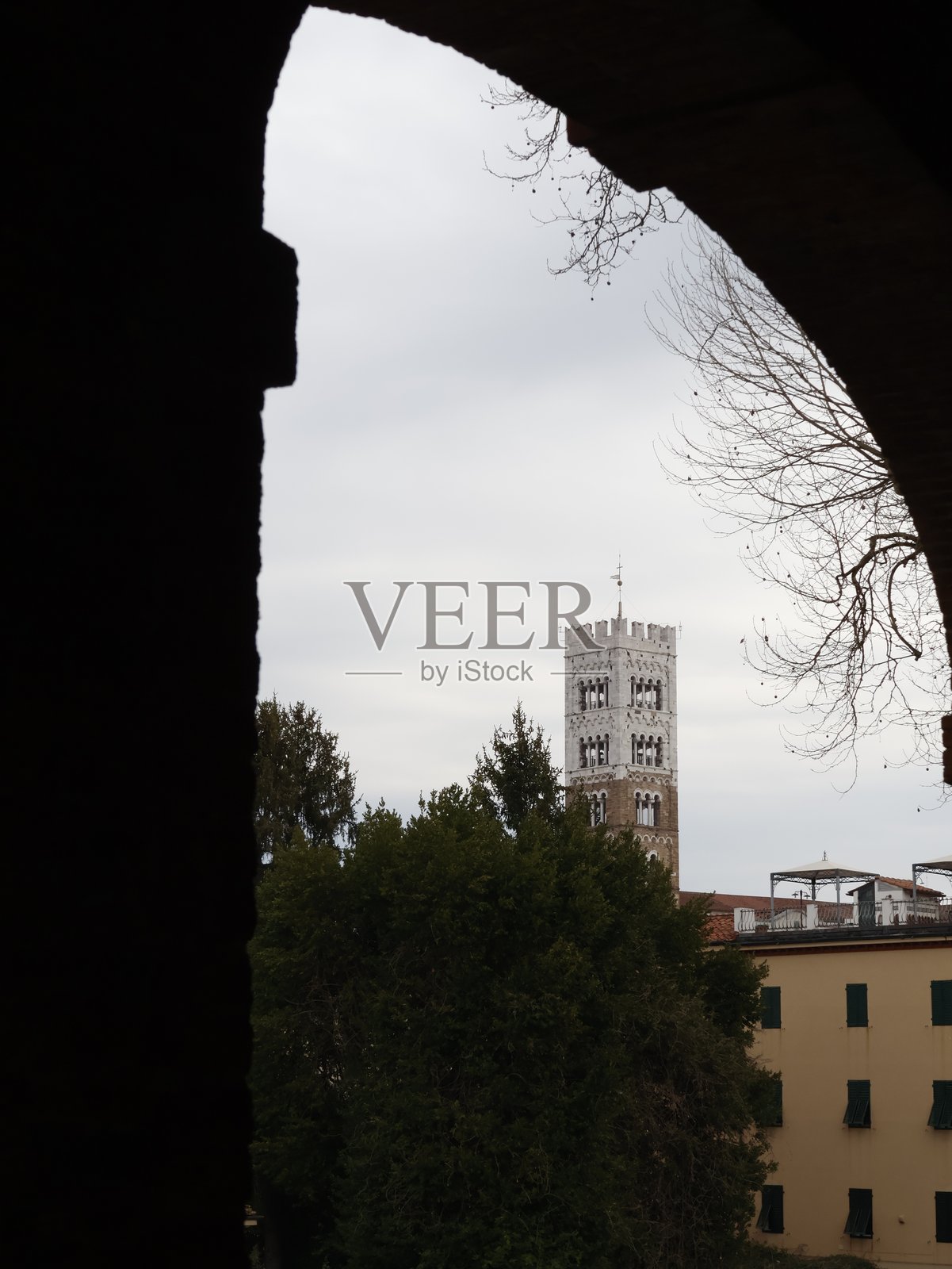 托斯卡纳卢卡村庄的一些景象照片摄影图片