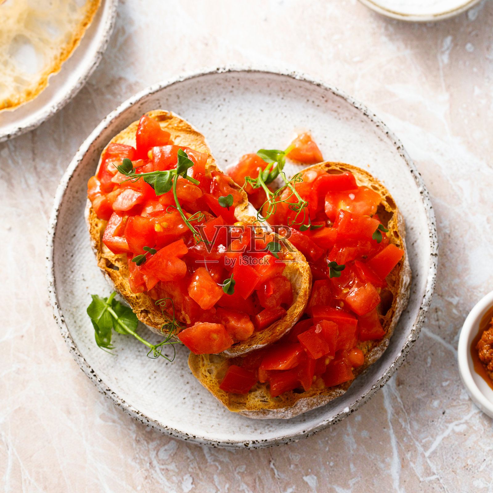 番茄布鲁斯凯塔照片摄影图片