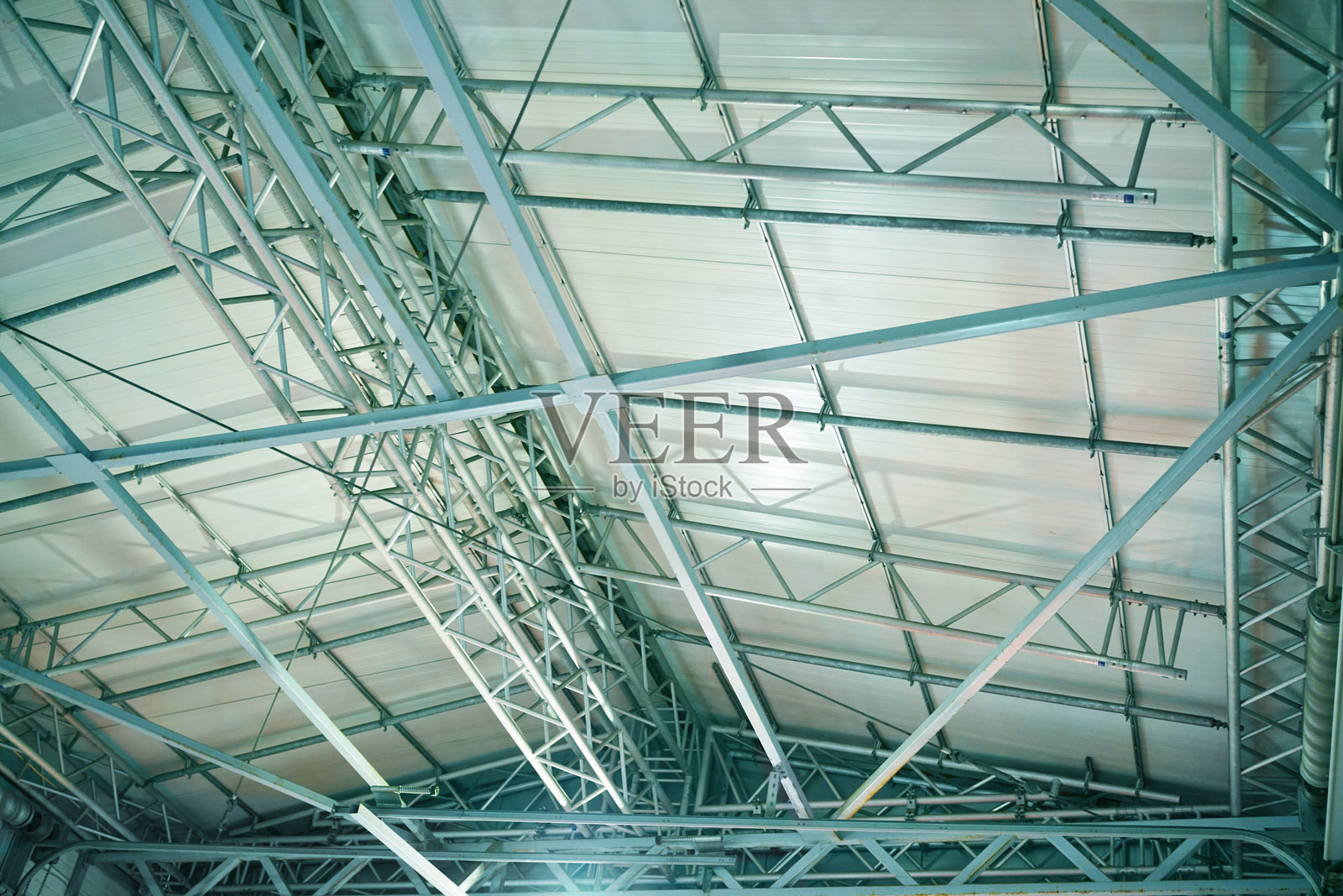 桁架屋顶照片摄影图片
