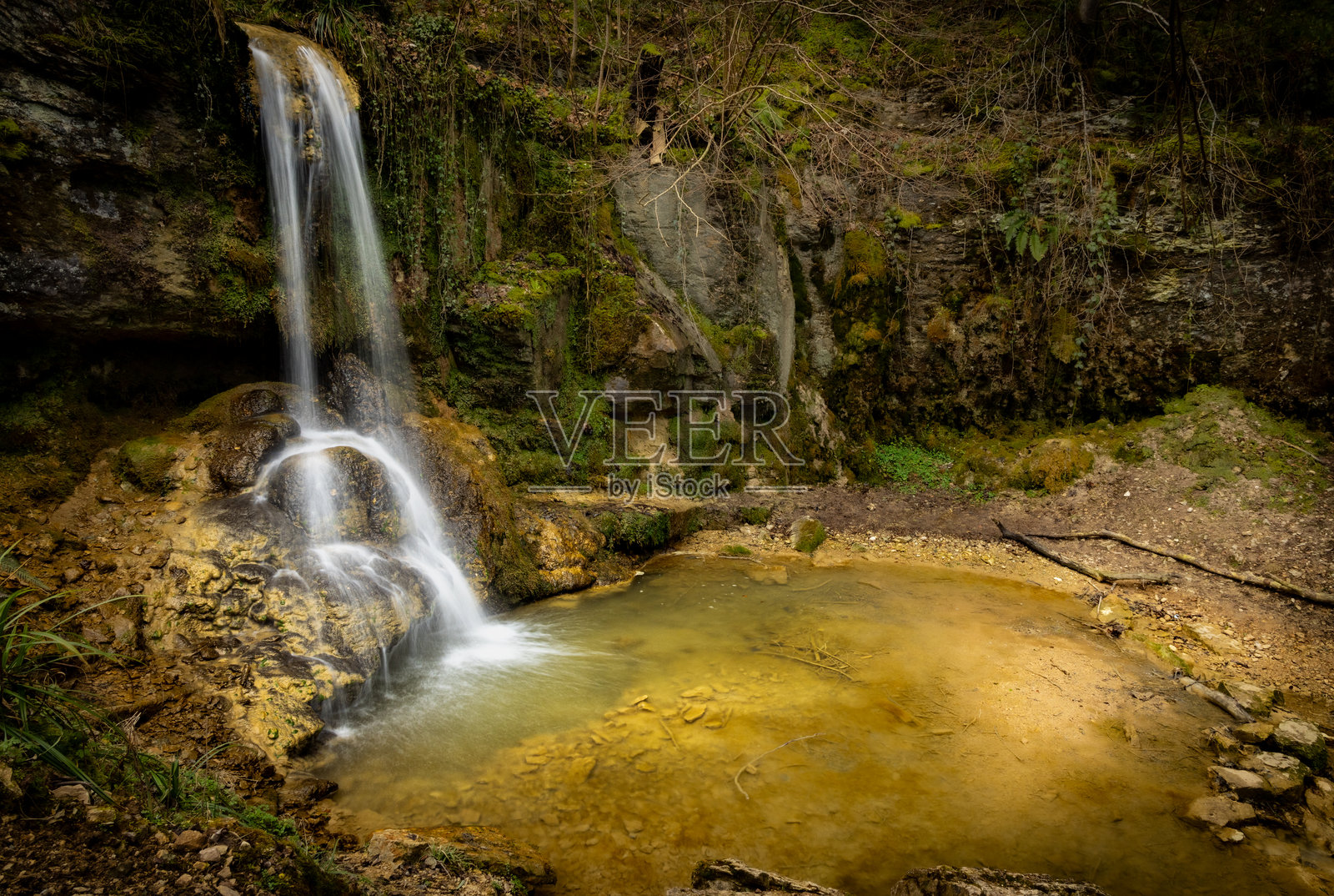 瀑布照片摄影图片