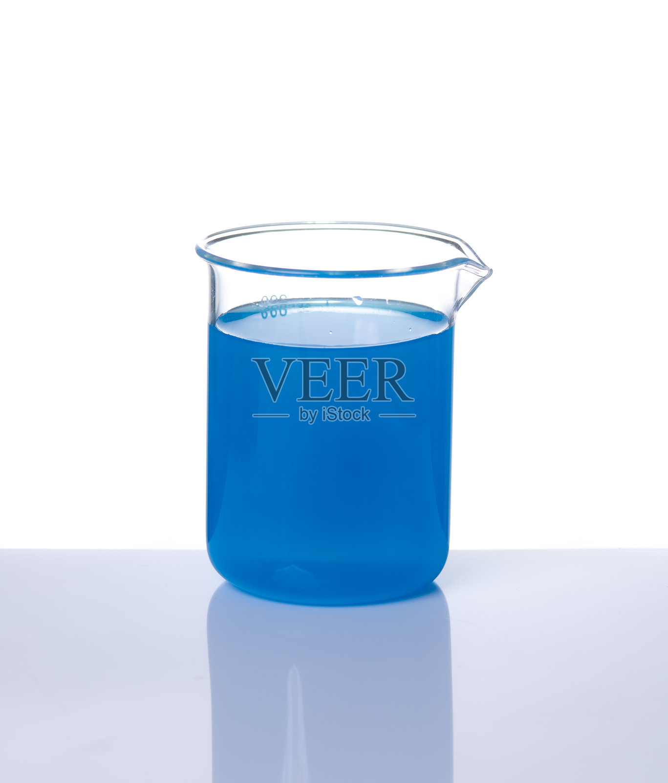 透明背景上的实验室测试玻璃容器照片摄影图片