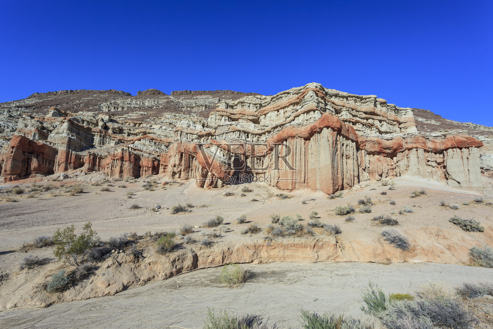 加利福尼亚州红岩峡谷州立公园。照片摄影图片