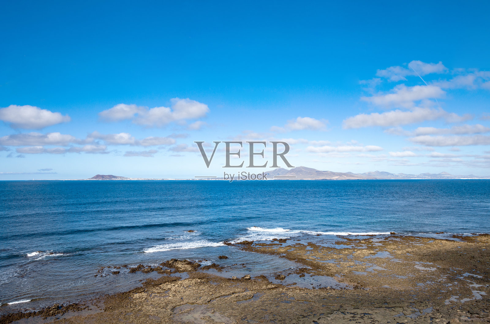 西班牙，加那利群岛，兰萨罗特岛，欧洲。照片摄影图片