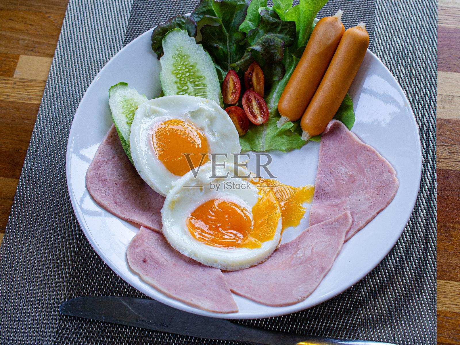 美式早餐照片摄影图片