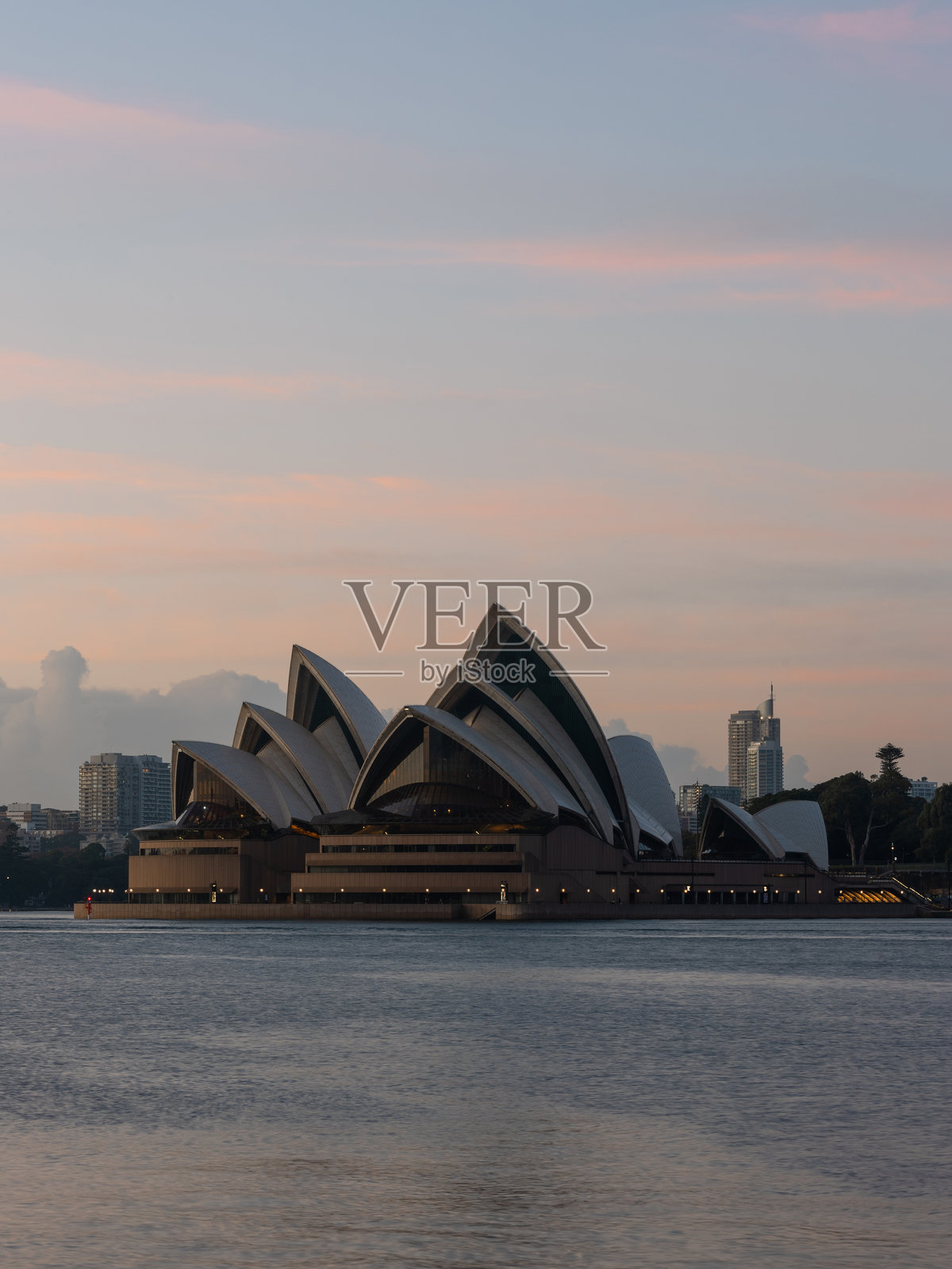 悉尼歌剧院日出照片摄影图片