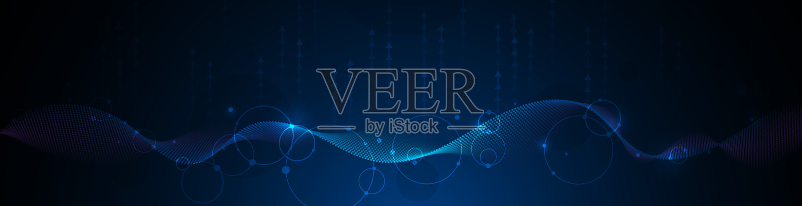 高科技技术，轻线条设计。矢量数据数字背景。插图创新数据系统，网络空间，通信互联网，信息，连接概念插画图片素材