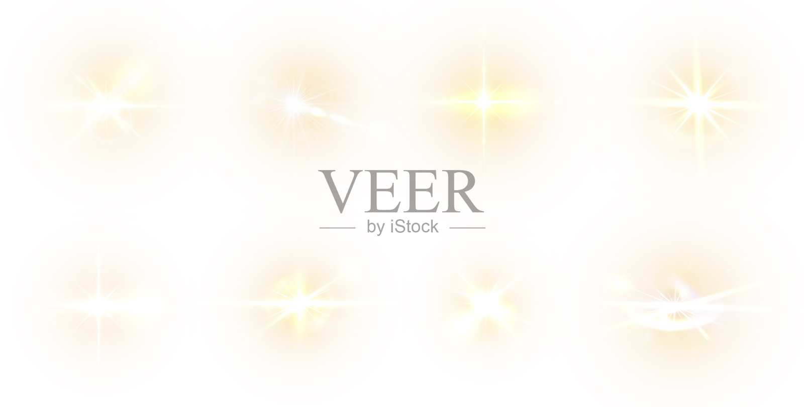 未来感的生动背景，带有闪耀的金色调、快速运动和激光效果插画图片素材