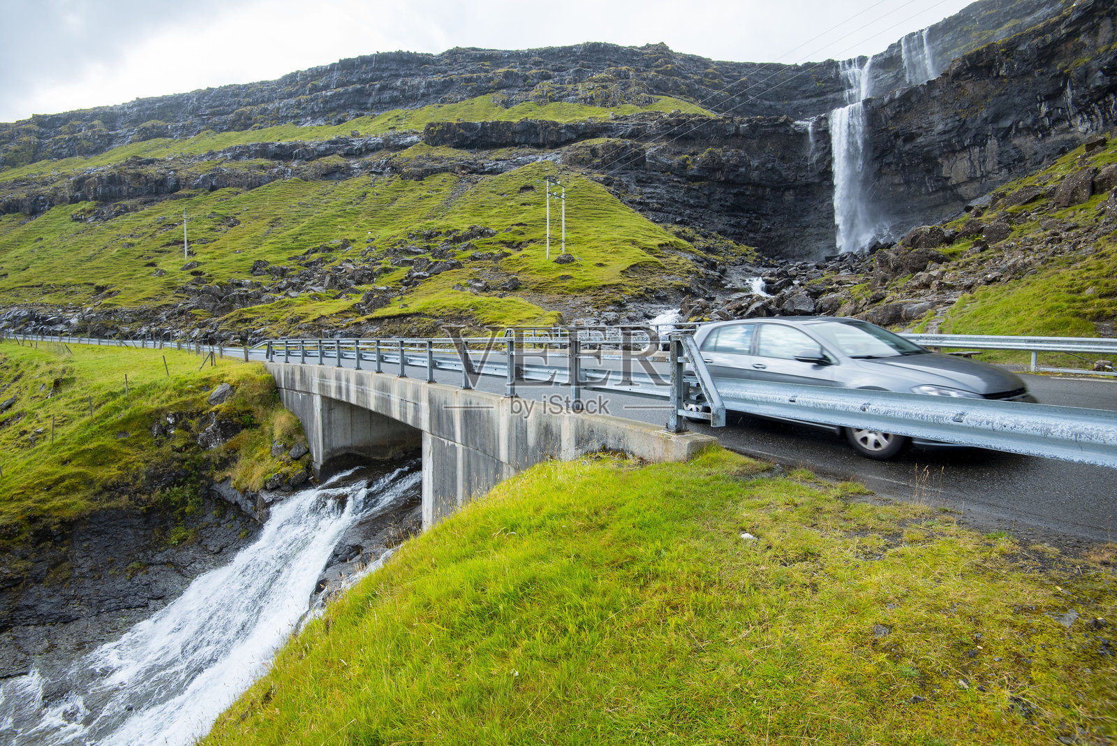 福萨瀑布照片摄影图片