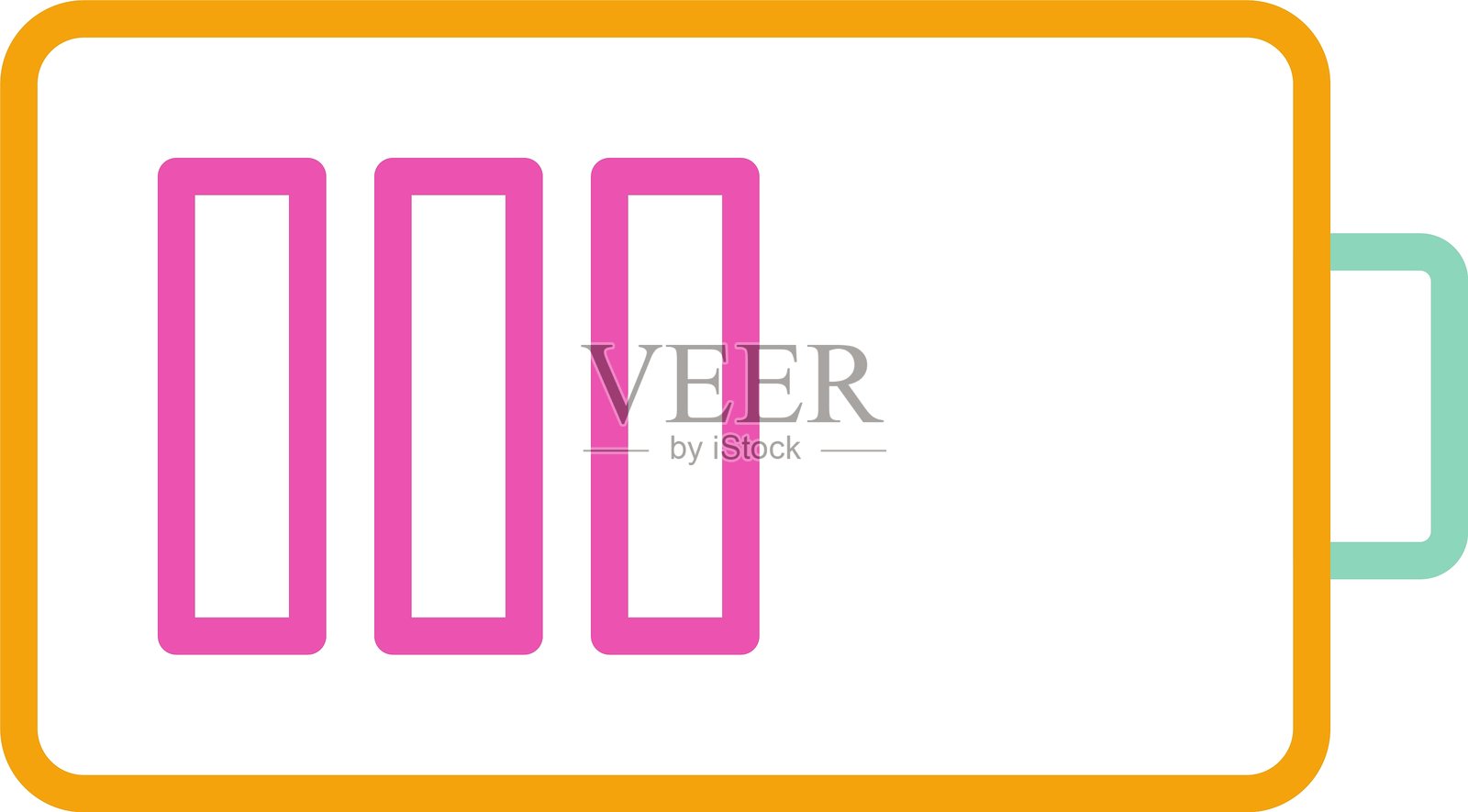 电池图标插画图片素材