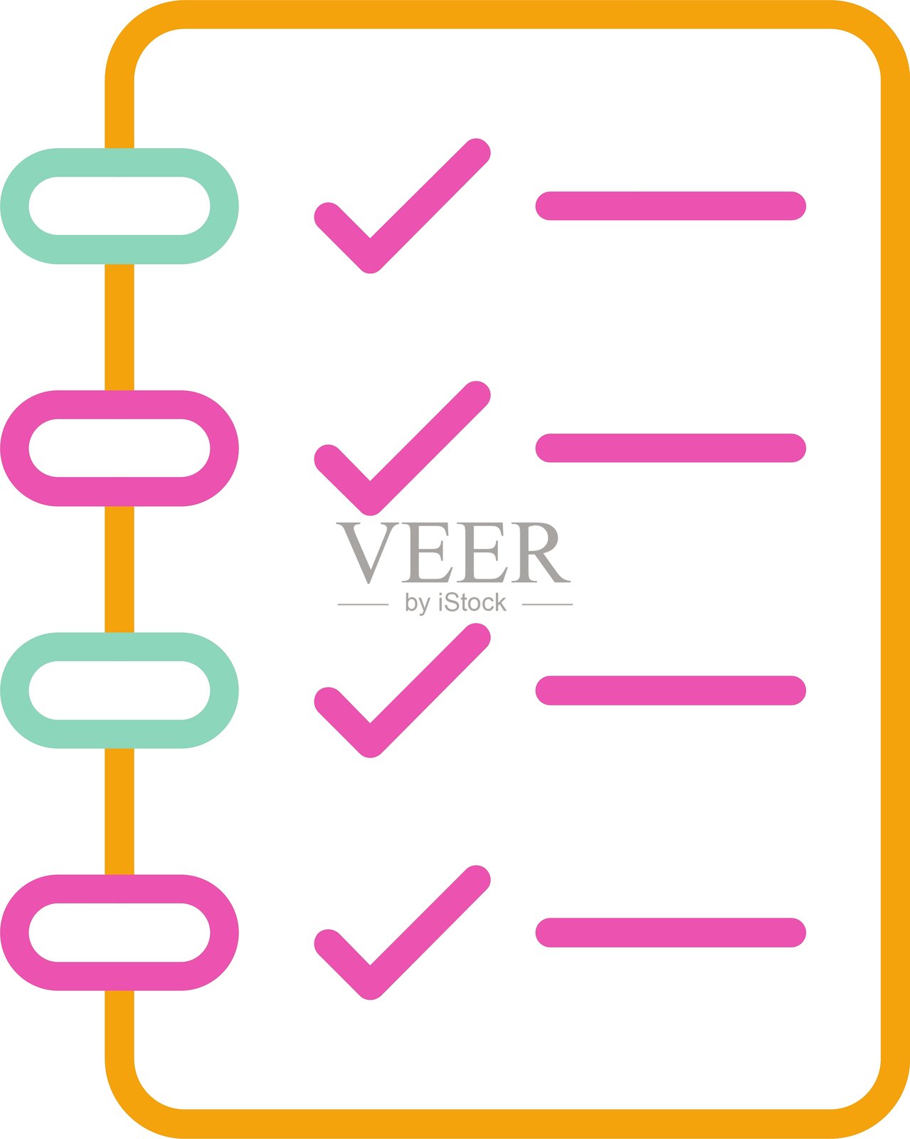 计划图标插画图片素材