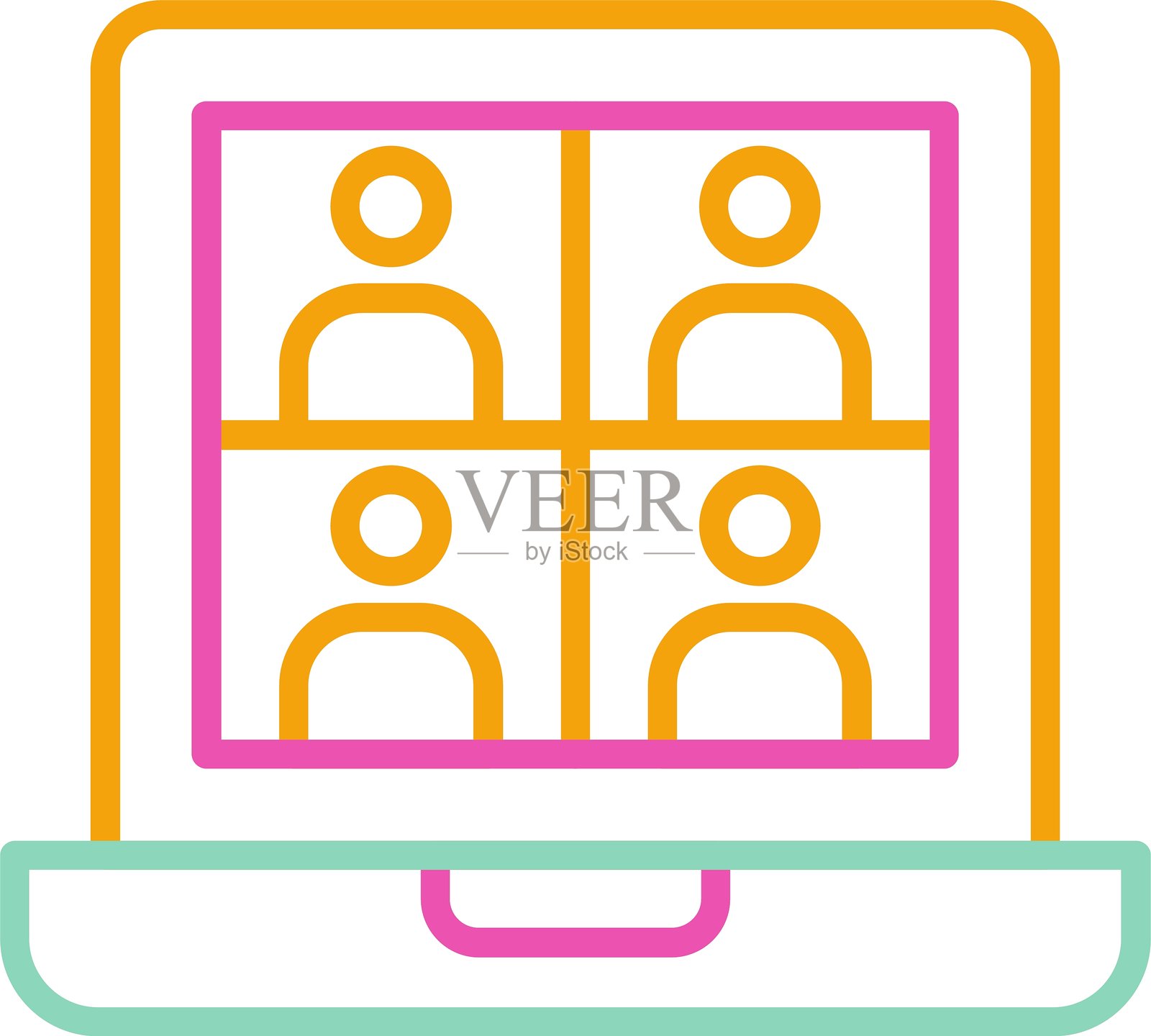 会议图标插画图片素材