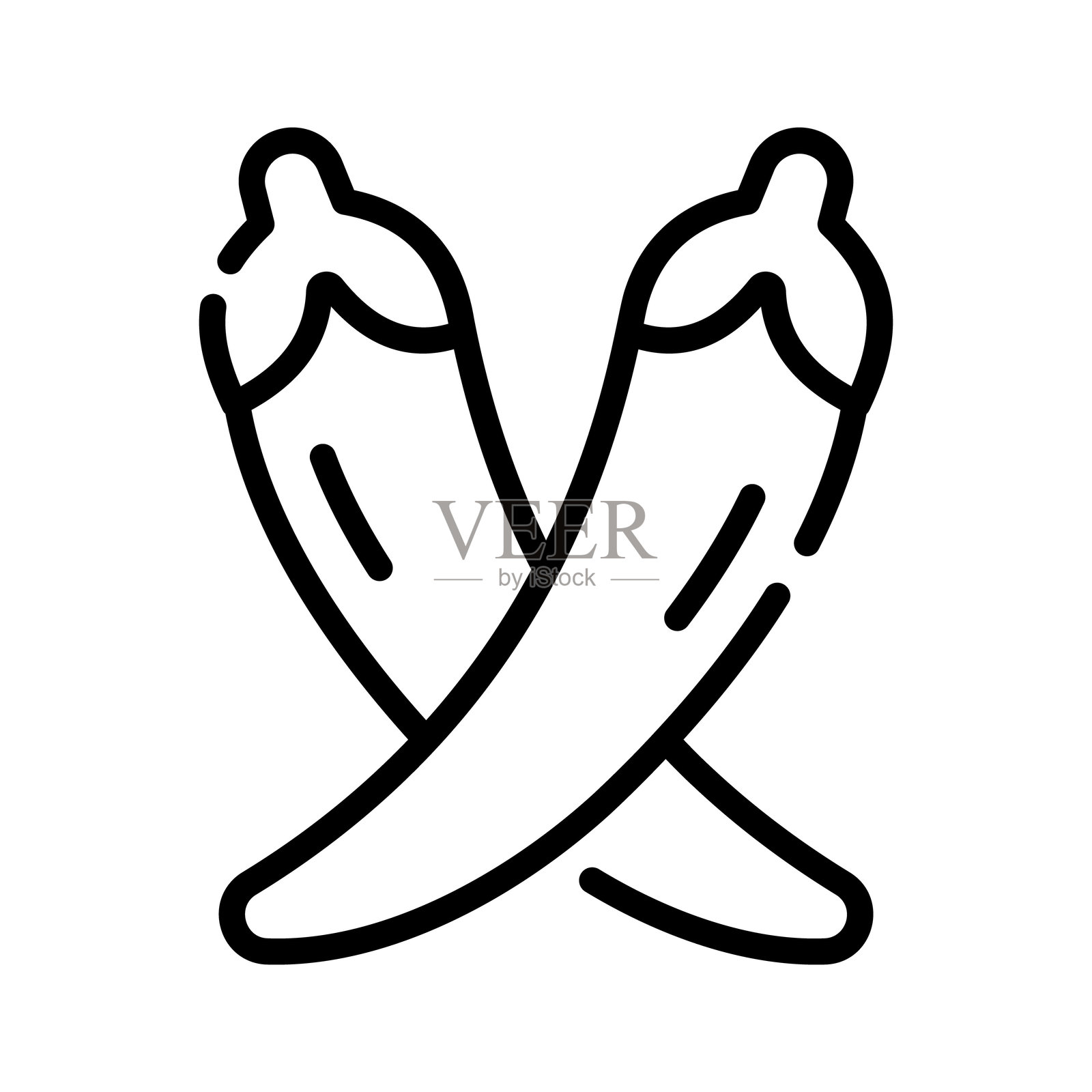 辣椒插画图片素材