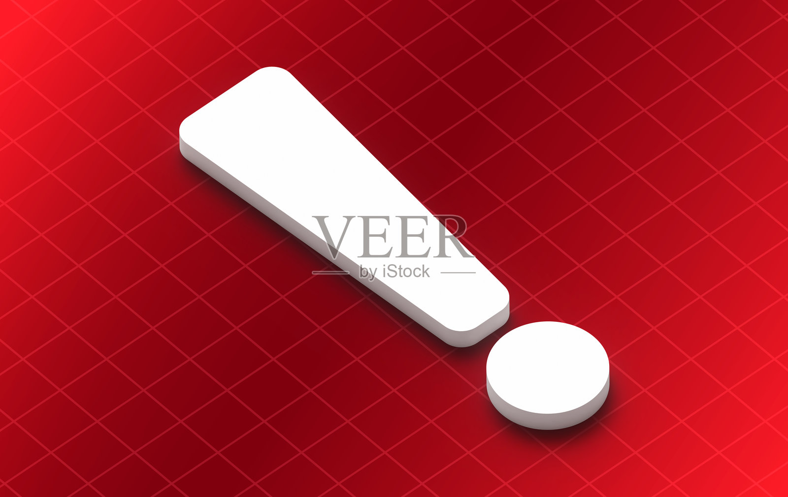 感叹号 3D 符号照片摄影图片