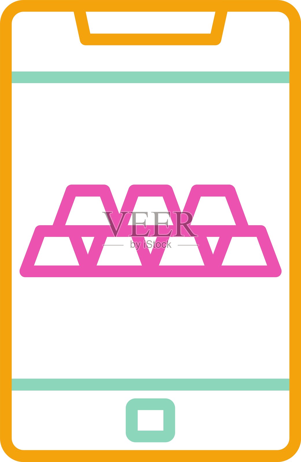 金色图标插画图片素材