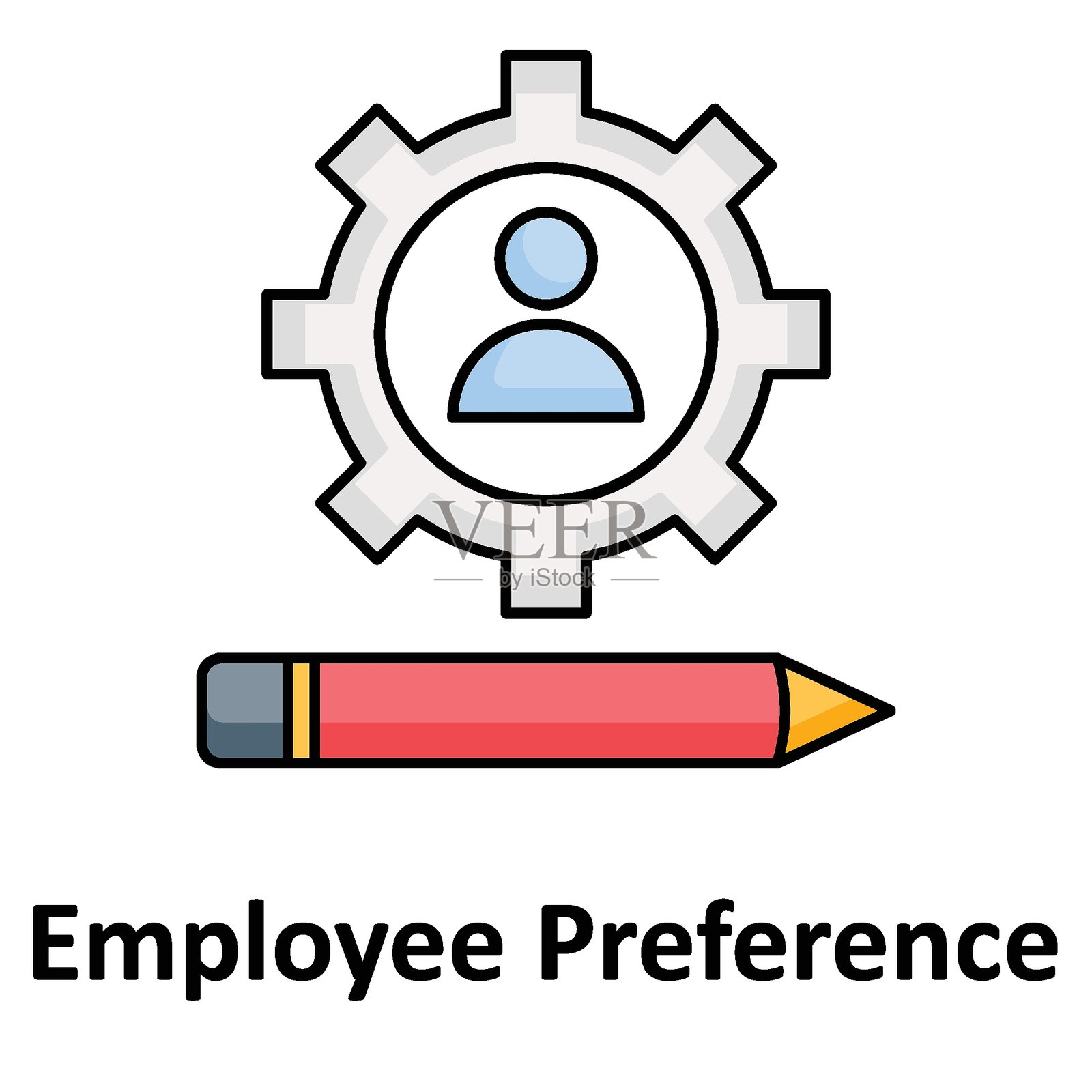 可轻松修改或编辑的账本彩色矢量图标插画图片素材