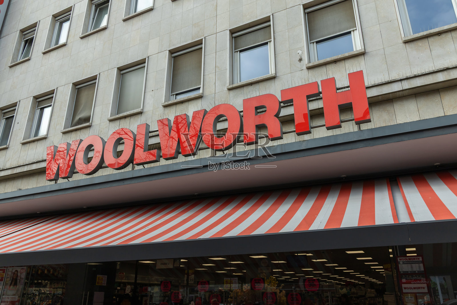 沃尔沃斯商店标志照片摄影图片