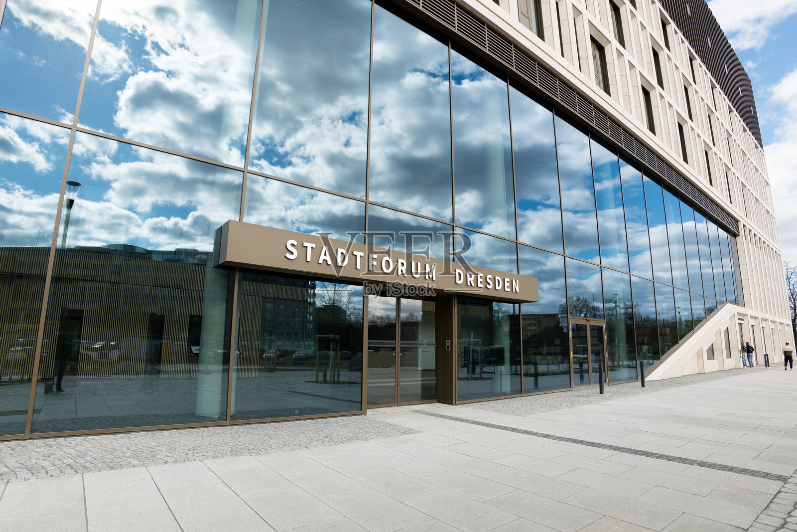 德累斯顿城市论坛入口（公共论坛）照片摄影图片