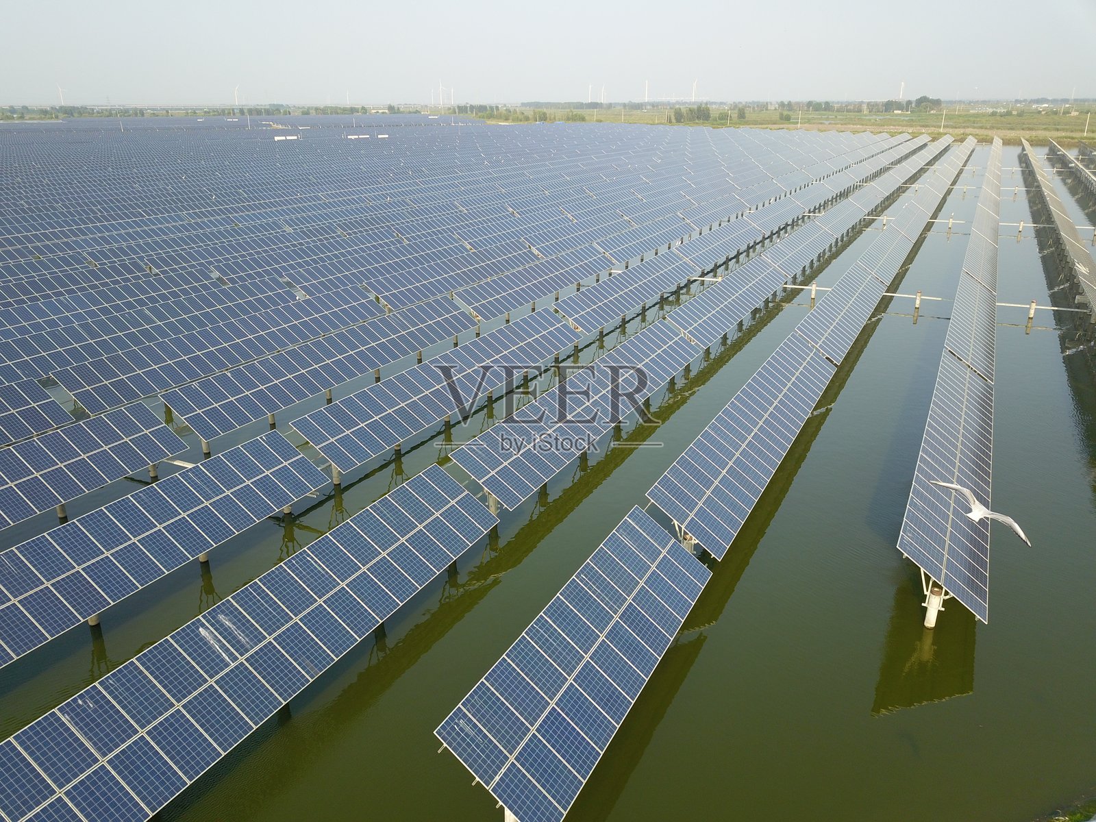 太阳能电池板 绿色能源 光能照片摄影图片