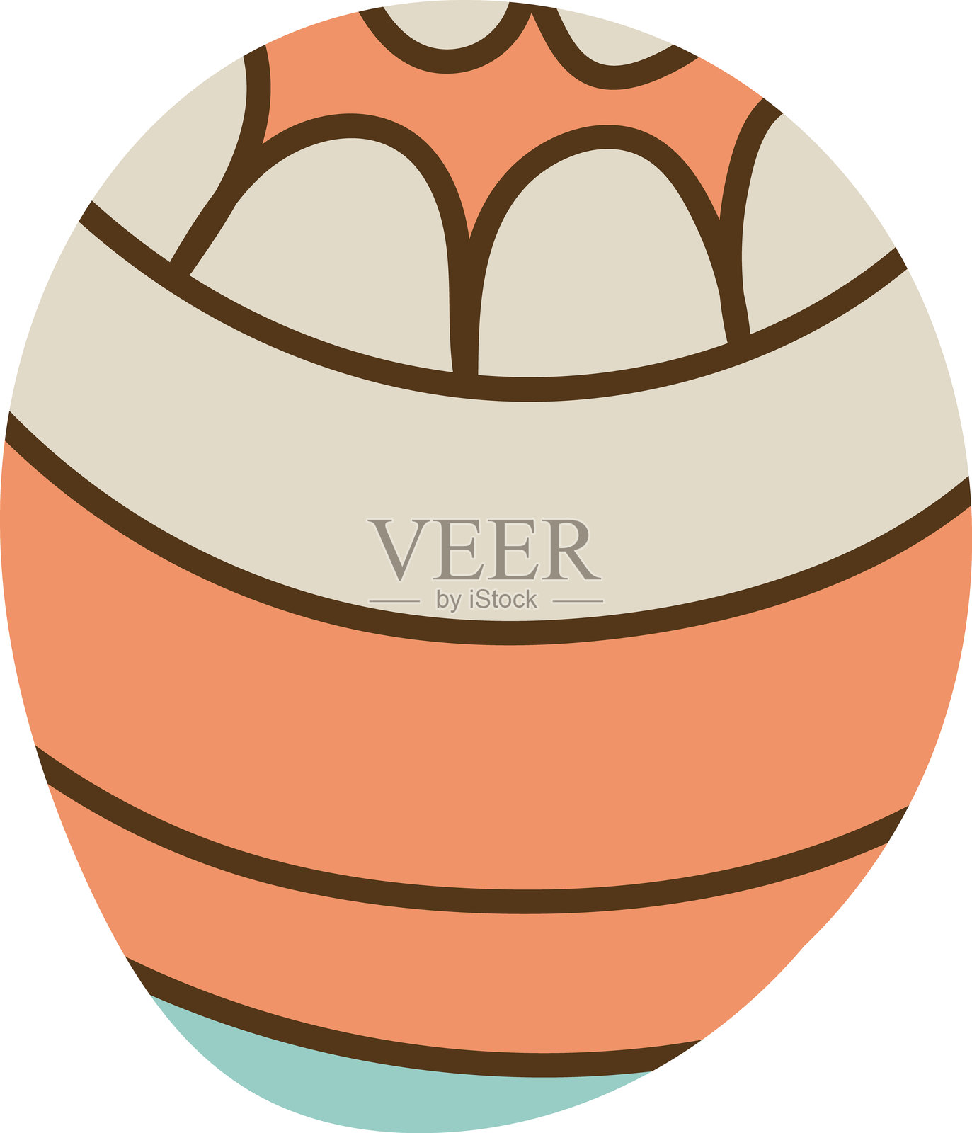 抽象涂鸦花朵头部插画图片素材