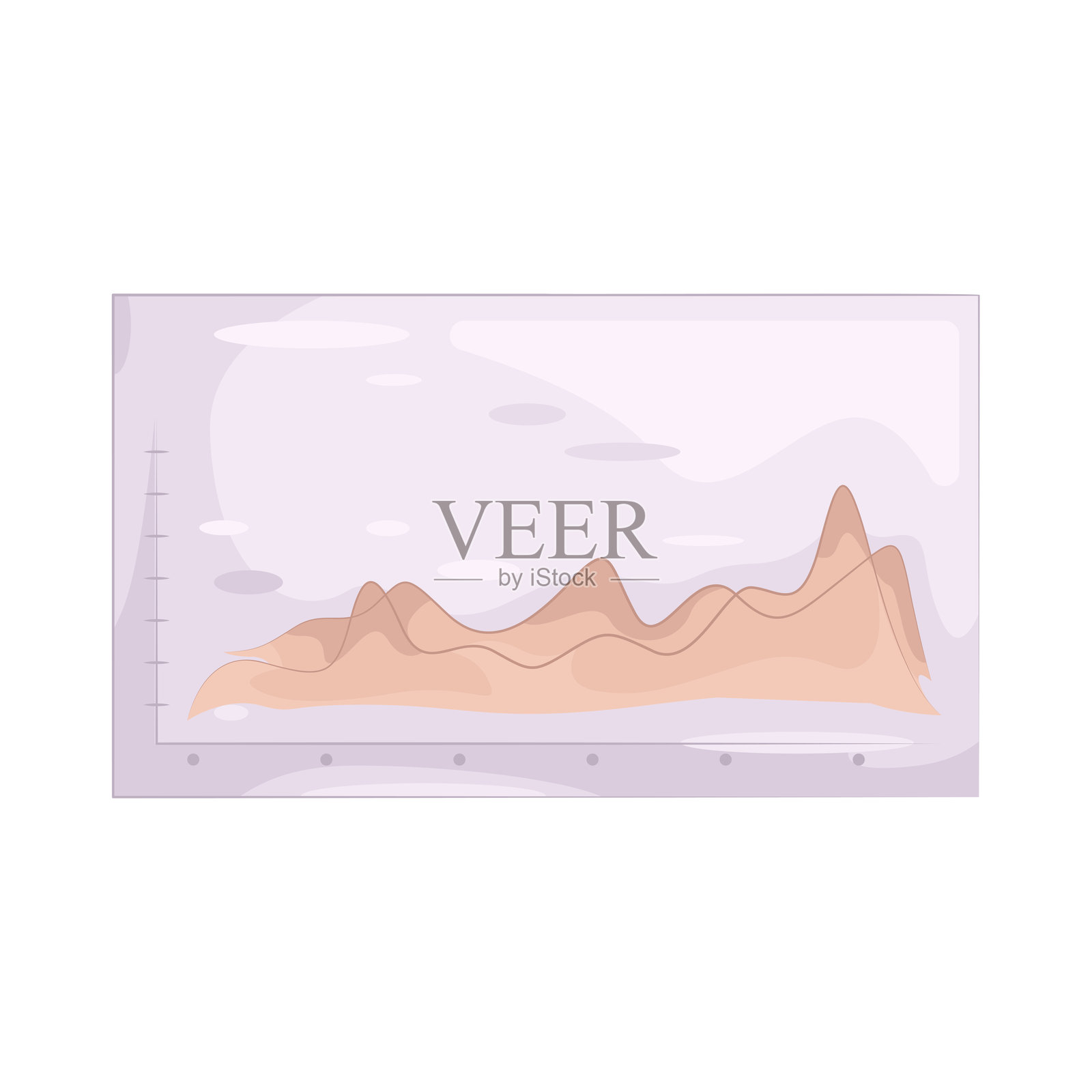 社交媒体分析插画图片素材