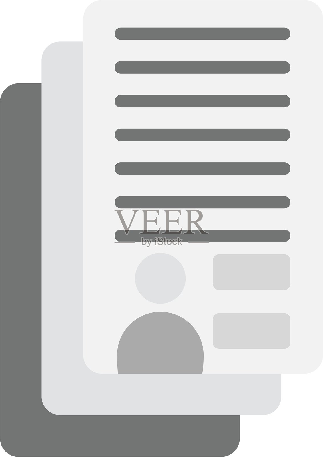 用户头像图标插画图片素材