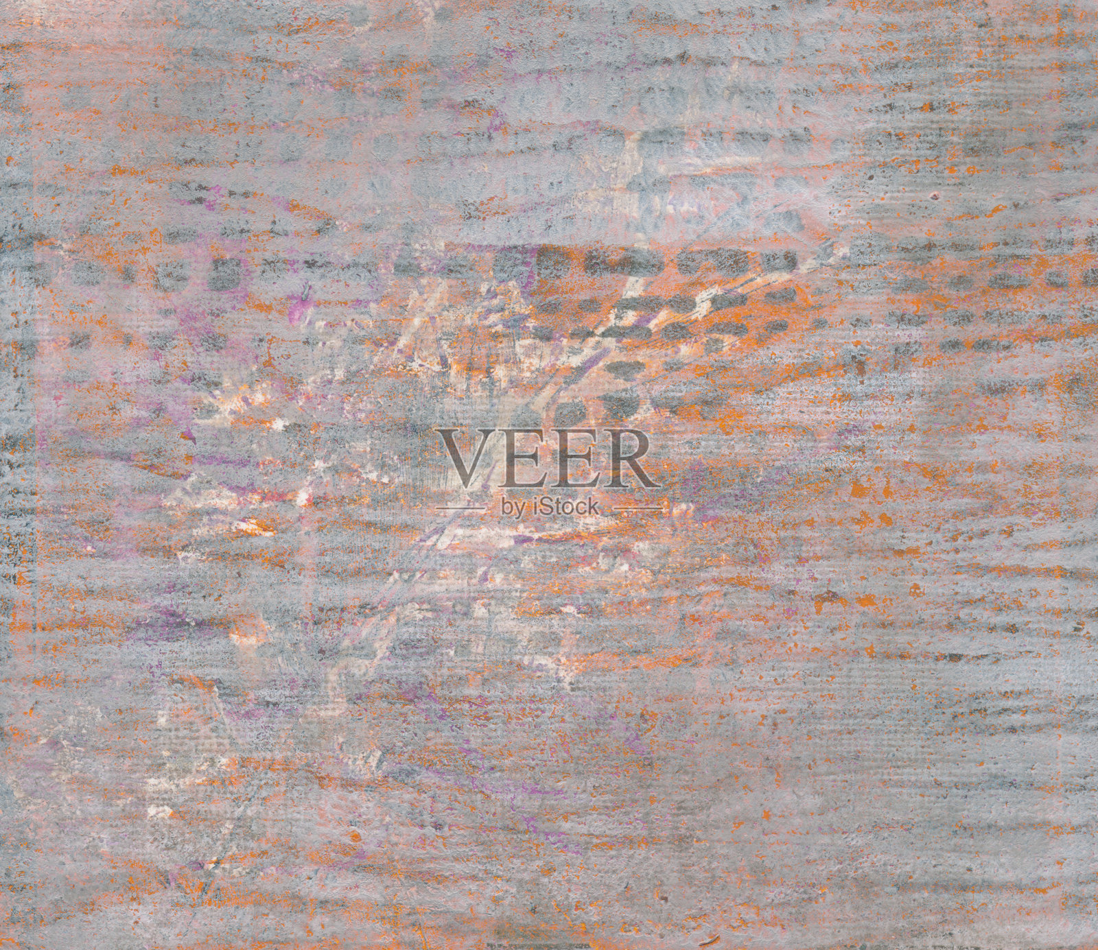 粗糙的手绘灰色背景照片摄影图片