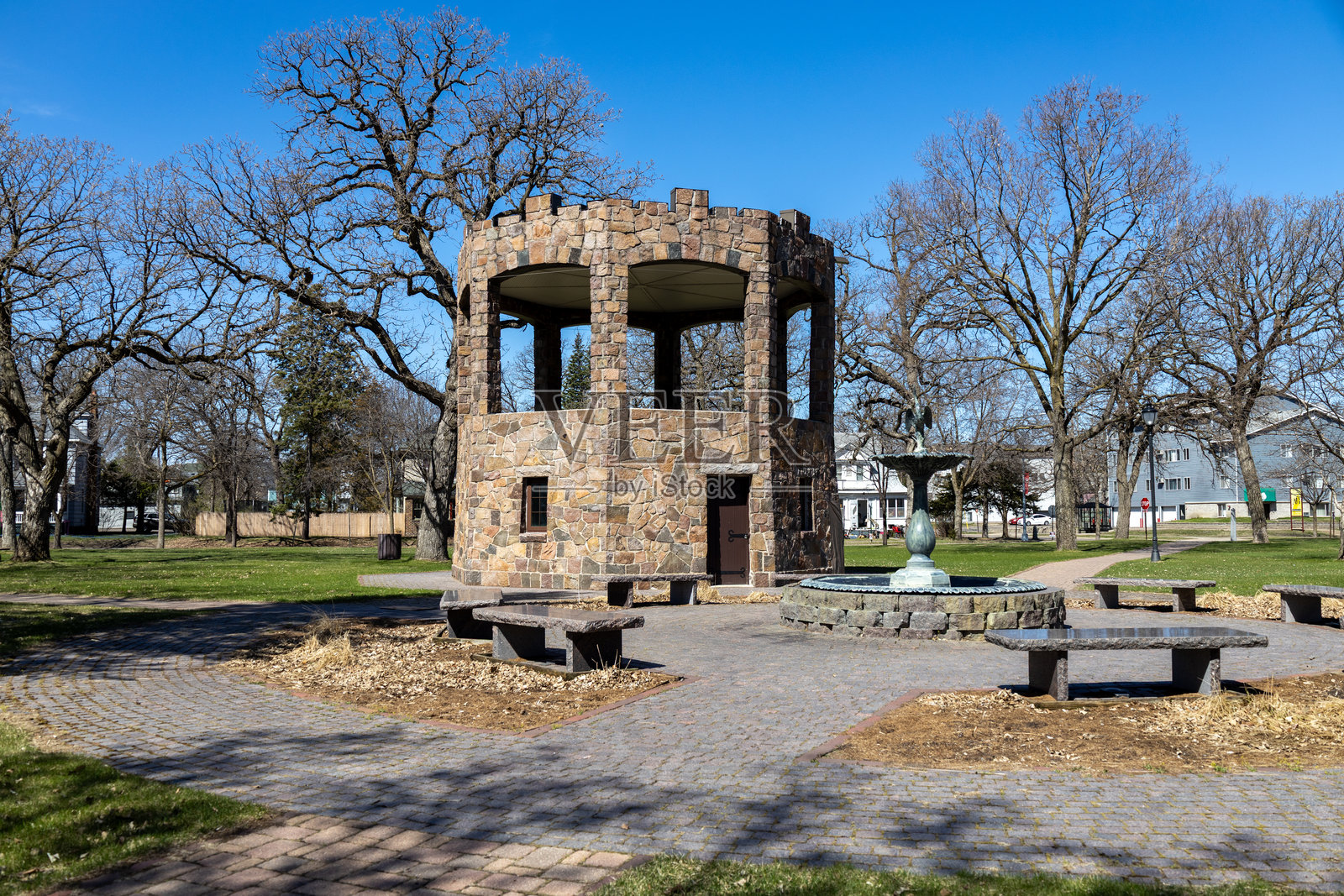 圣克劳德州立大学校园照片摄影图片