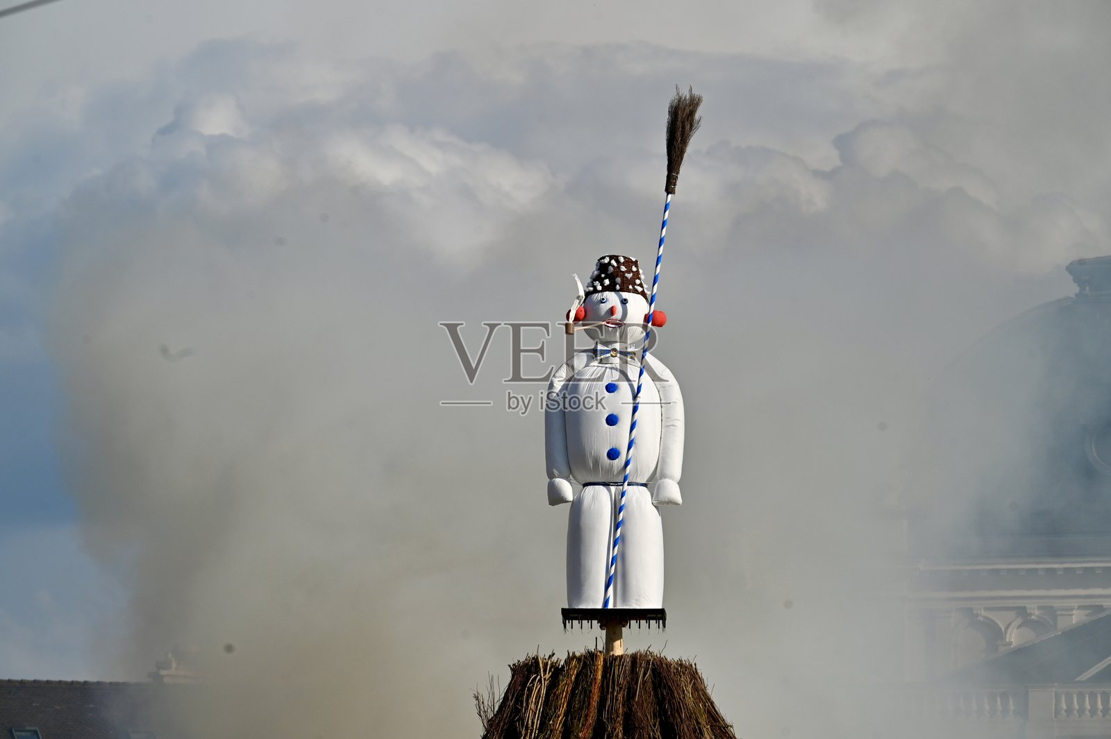 苏黎世传统节日塞赫斯利滕 Sächsilüüte 2025照片摄影图片