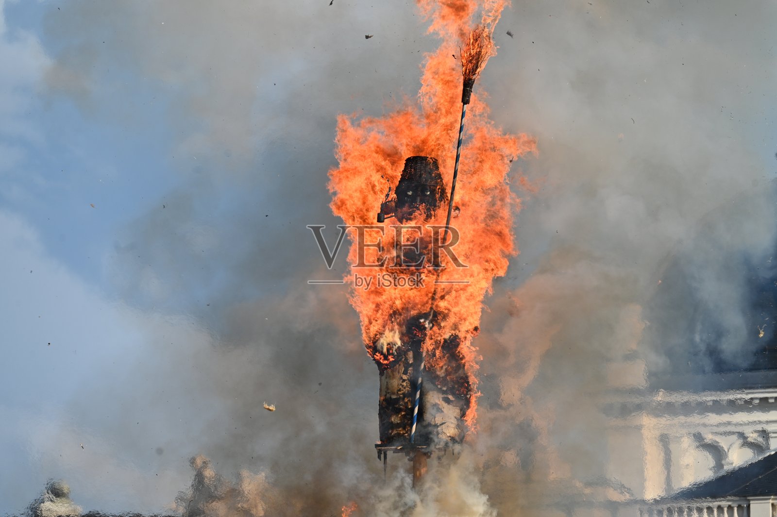 苏黎世传统节日塞赫斯利滕 Sächsilüüte 2025照片摄影图片