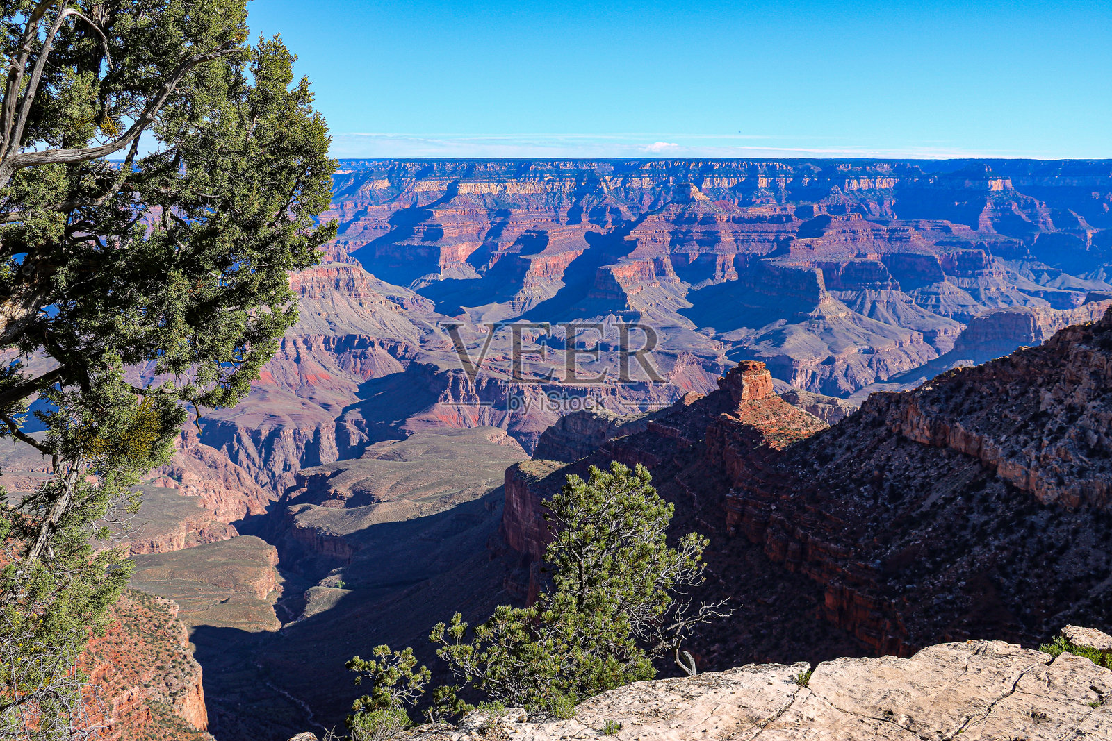 大峡谷国家公园的壮丽美景。照片摄影图片