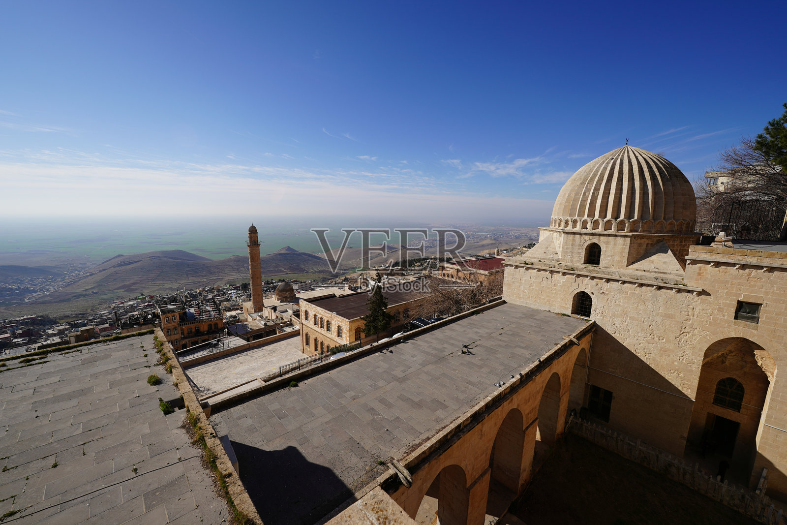 土耳其马尔丁的津基里耶宗教学校照片摄影图片