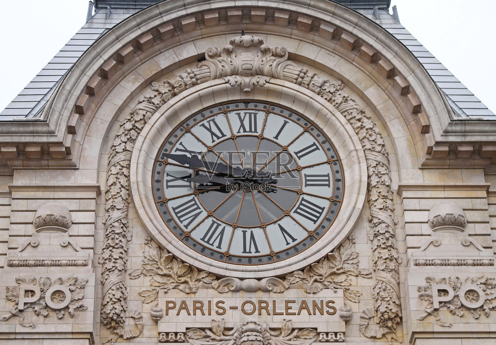 巴黎奥尔良博物馆钟表照片摄影图片