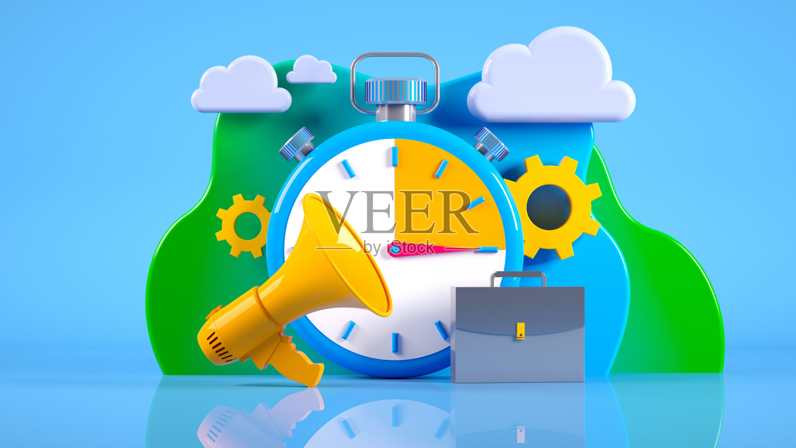 商业时间管理公告照片摄影图片