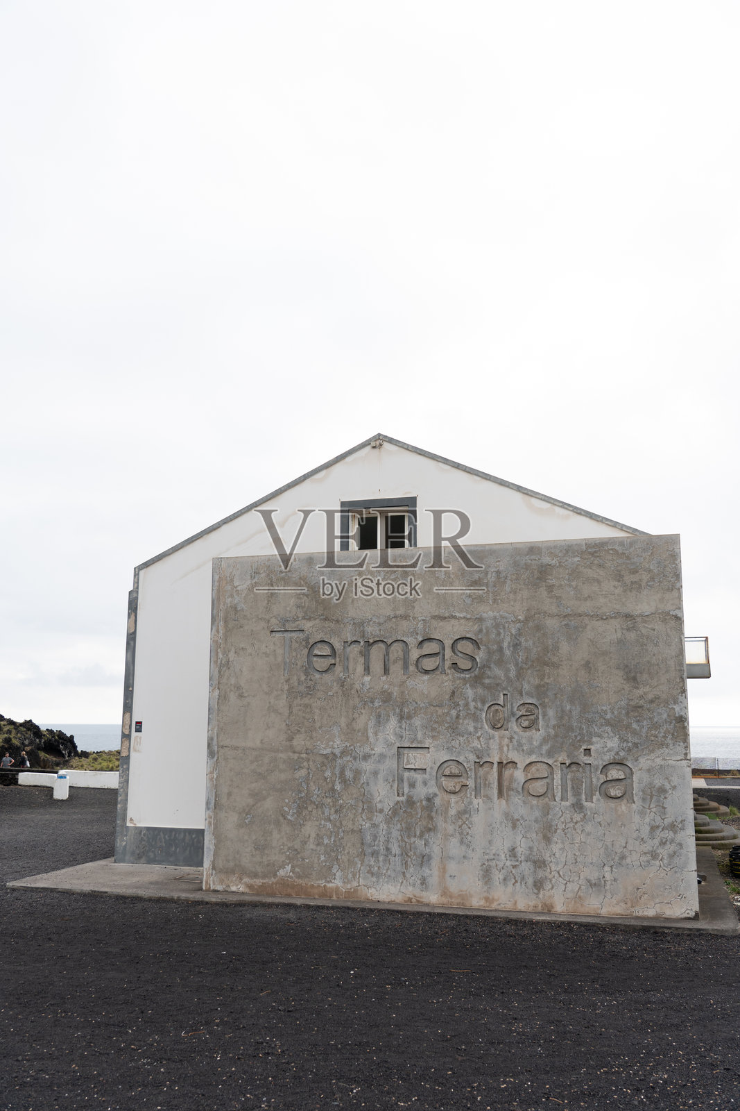 圣米格尔的费拉里亚温泉建筑照片摄影图片