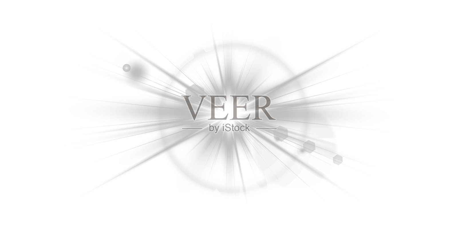 星星和太阳的光芒，散发着闪耀的光线和耀眼的闪光。高质量的矢量插图，展示明亮的金色光点、闪光效果和闪烁的阳光。插画图片素材