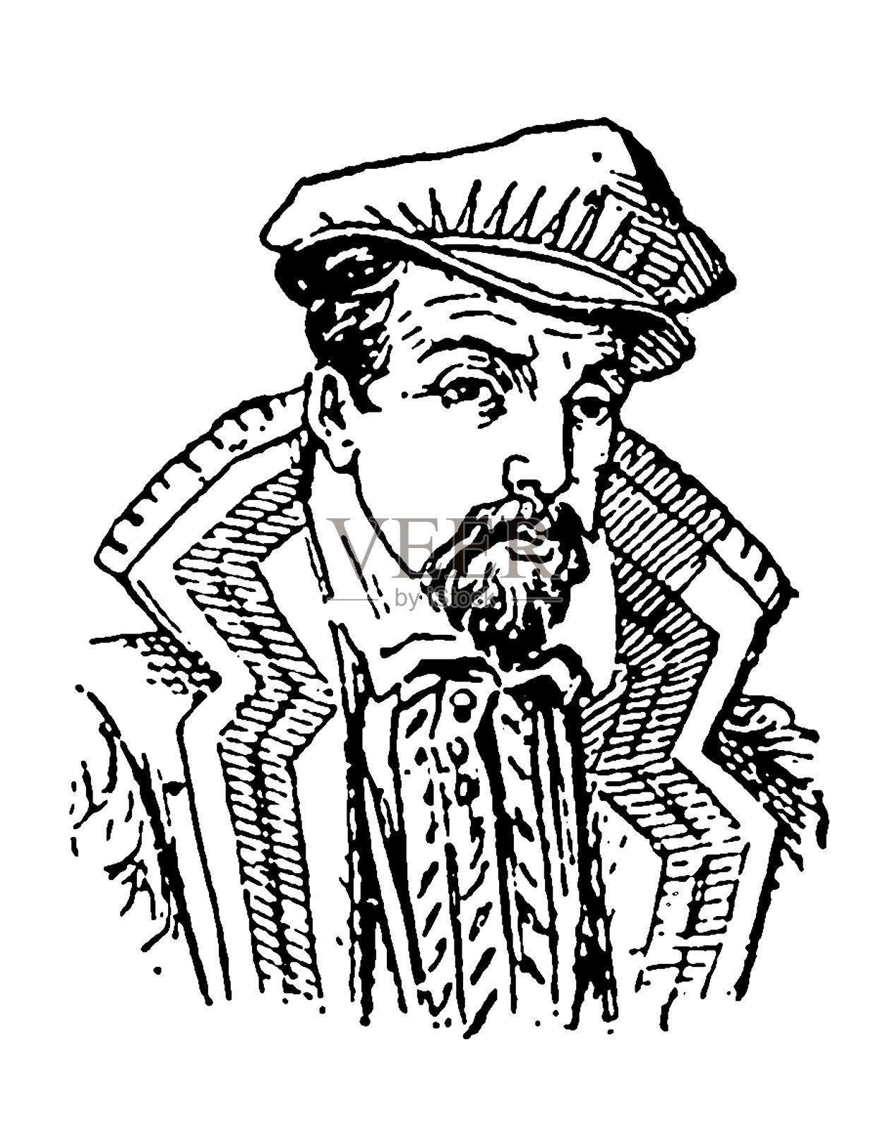 加斯帕尔·德·科利尼，沙蒂永的领主，1519 - 1572，法国贵族，法国海军上将，法国宗教战争期间的胡格诺派领袖插画图片素材