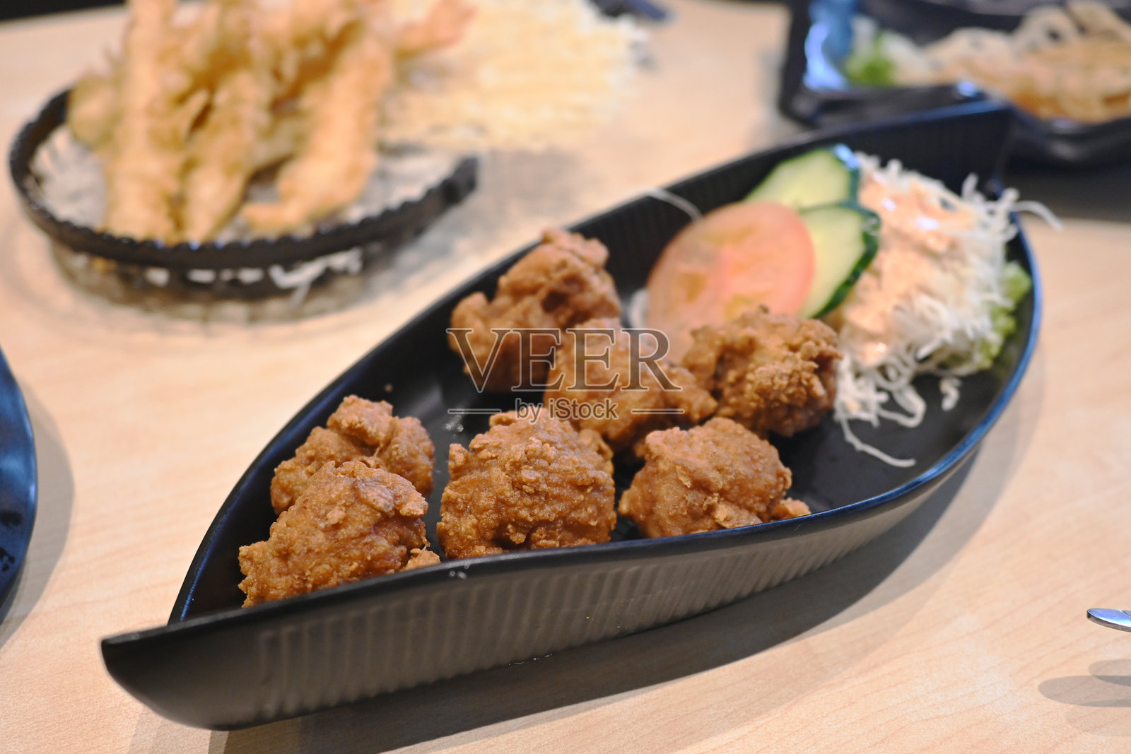 日本餐厅的食物照片摄影图片