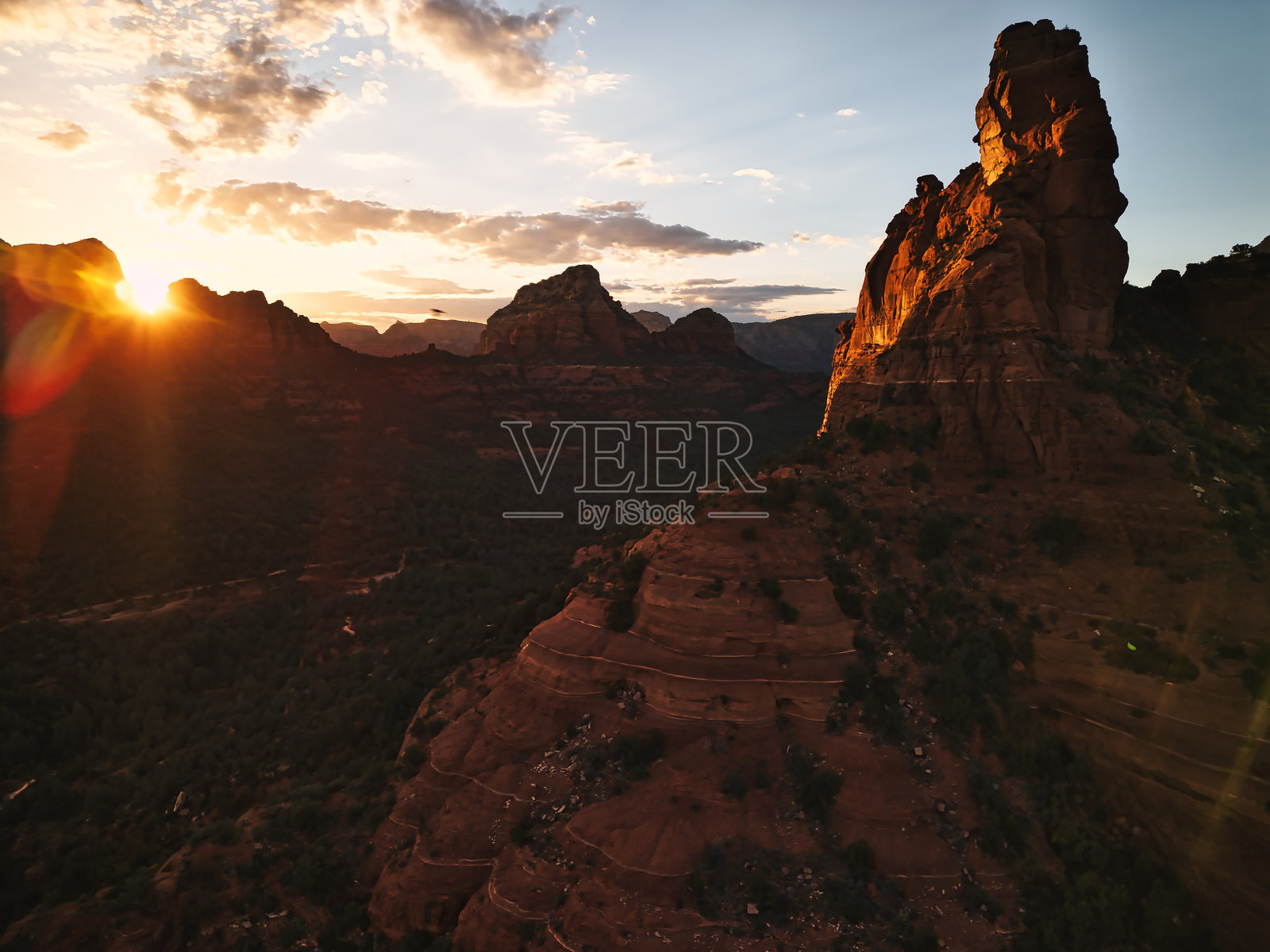 塞多纳的景色照片摄影图片